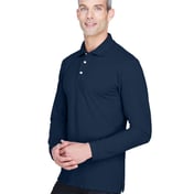 Side view of Easy Blend™ Long Sleeve Polo