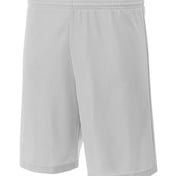 Front view of Youth Lined Micro Mesh Short