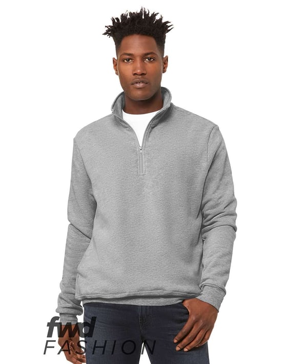 Front view of FWD Fashion Quarter-Zip Pullover Fleece
