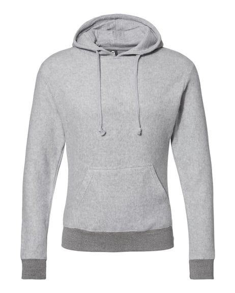 Front view of Flip Side Fleece Hooded Sweatshirt