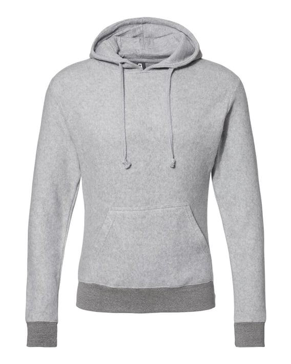 Front view of Flip Side Fleece Hooded Sweatshirt