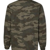 Back view of Water-Resistant Windbreaker Coach S Jacket