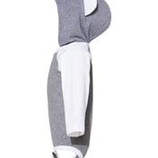 Side view of Fine Jersey Infant Character Hooded Long Sleeve Bodysuit With Ears