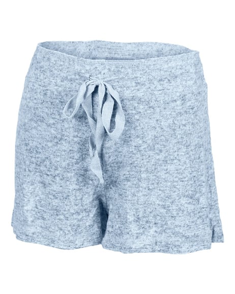 Front view of Women's Cuddle Fleece Shorts