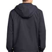 Back view of Hooded Charger Jacket