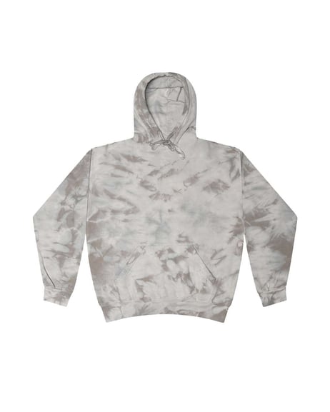 Front view of Crystal Wash Hooded Sweatshirt