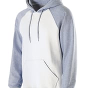 Front view of Adult Cotton/Poly Fleece Banner Hoodie