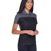 Side view of Women’s Balance Colorblock Performance Piquéé Polo