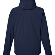 Back view of Wavestorm Hooded Soft Shell Jacket