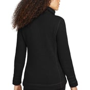Back view of Women’s Sweater Fleece Jacket