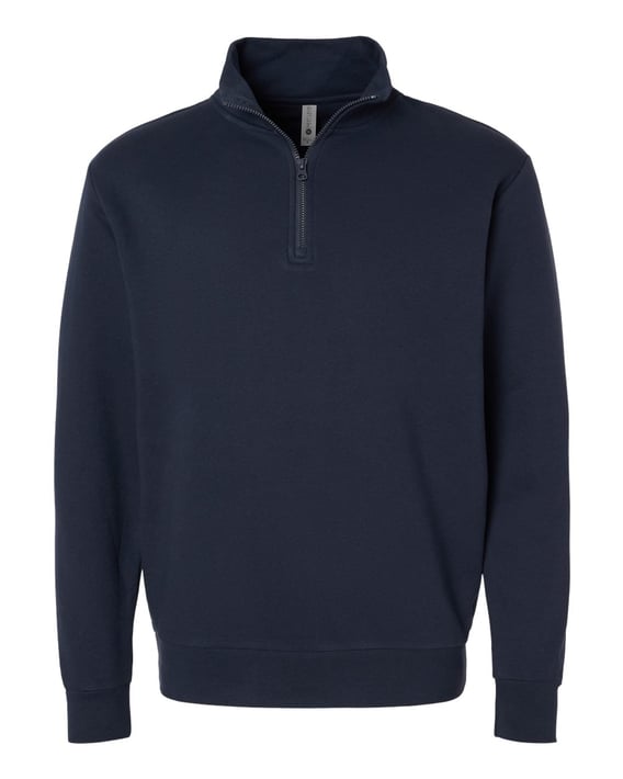 Front view of Fleece Quarter-Zip Pullover