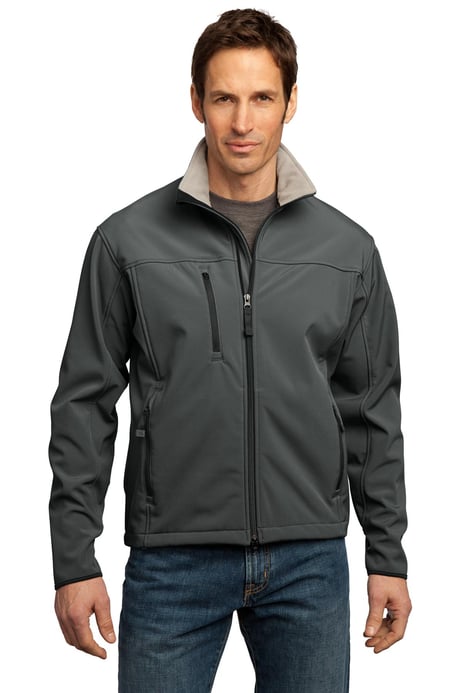 Front view of Tall Glacier&reg; Soft Shell Jacket