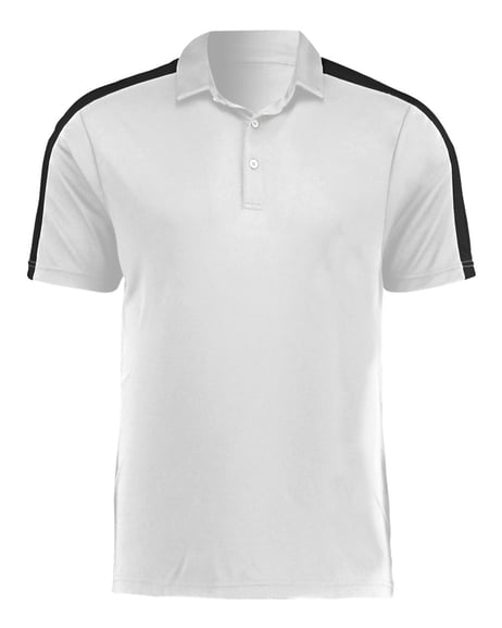 Front view of Two-Tone Vital Polo