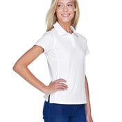 Side view of Women’s Polyester Jersey Polo