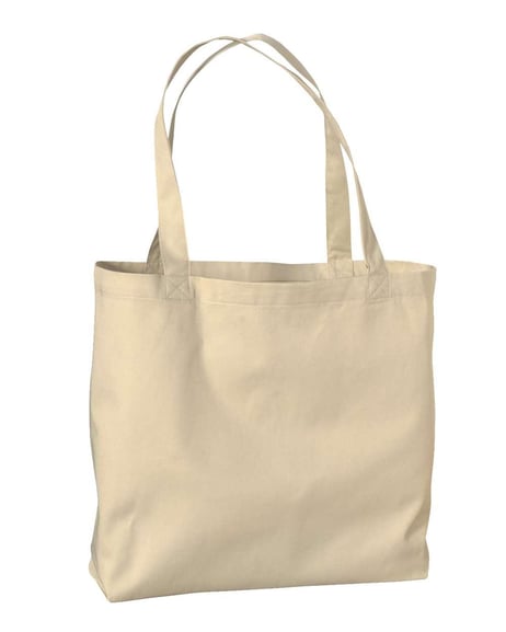 Front view of Large Twill Tote