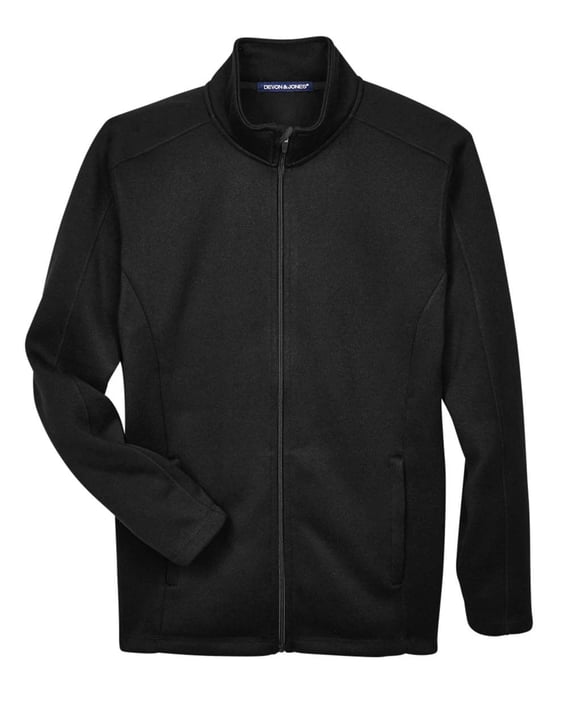 Front view of Bristol Full-Zip Sweater Fleece Jacket