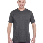 Front view of Men’s Cool & Dry Heathered Performance T-Shirt