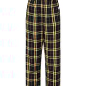 Front view of Youth Flannel Pants