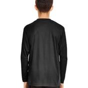 Back view of Youth Zone Performance Long Sleeve T-Shirt