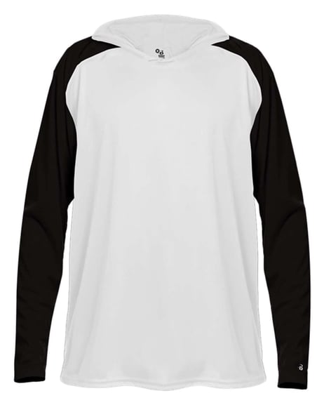 Front view of Breakout Youth Hooded T-Shirt