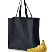 Front view of Canvas Grocery Tote