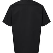Back view of Short Sleeve Work Shirt – Tall Sizes