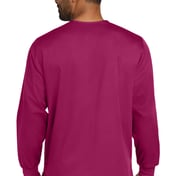 Back view of Unisex WorkFlex Snap-Front Scrub Jacket