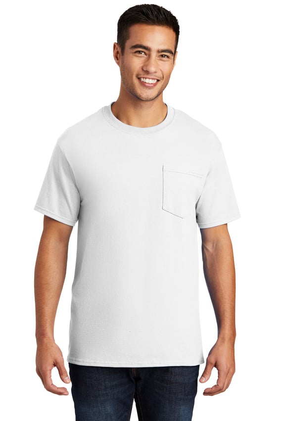 Front view of Essential Pocket Tee
