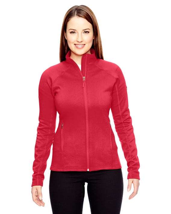 Front view of Ladies’ Stretch Fleece Jacket