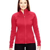 Front view of Ladies’ Stretch Fleece Jacket