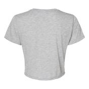 Back view of Women’s Flowy Crop Tee