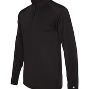 Side view of Lightweight Quarter-Zip Pullover
