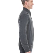 Side view of Men’s Manchester Fully-Fashioned Quarter-Zip Sweater