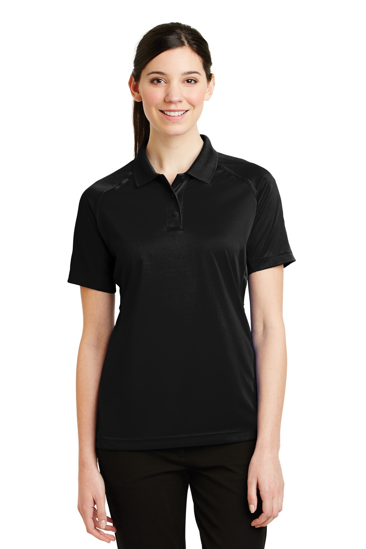 Front view of Ladies Select Snag-Proof Tactical Polo