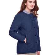 Side view of Women’s Dawson Quilted Hacking Jacket