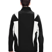 Back view of Men’s Icon Colorblock Soft Shell Jacket