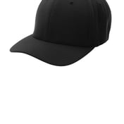 Front view of Flexfit&reg; Cool & Dry Poly Block Mesh Cap
