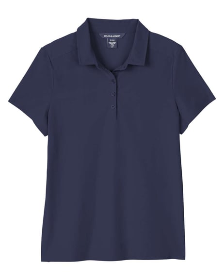 Front view of Women's CrownLux Performance® Windsor Welded Polo