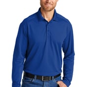 Front view of Select Lightweight Snag-Proof Long Sleeve Polo