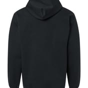 Back view of Softstyle® Full-Zip Hooded Sweatshirt