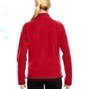 Back view of Ladies’ Pride Microfleece Jacket