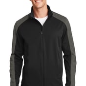 Front view of Active Colorblock Soft Shell Jacket