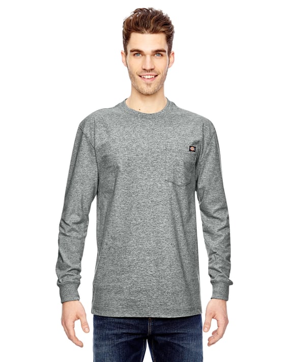 Front view of Men’s 6.75 Oz. Heavyweight WorkLong-Sleeve T-Shirt