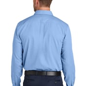 Back view of Long Sleeve Nailhead Easy Care Shirt