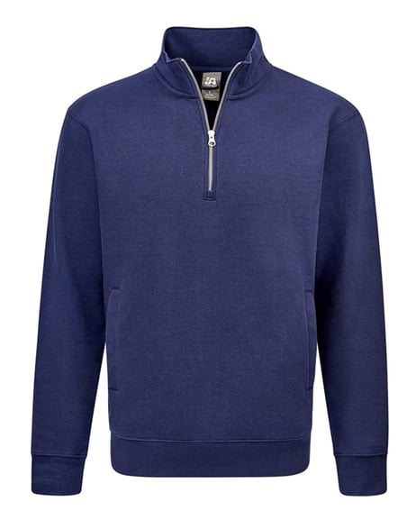 Front view of BTB Fleece Quarter-Zip Sweatshirt