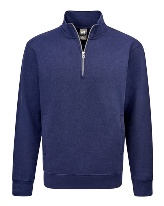 Front view of BTB Fleece Quarter-Zip Sweatshirt