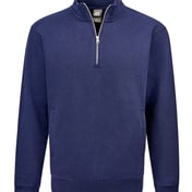Front view of BTB Fleece Quarter-Zip Sweatshirt