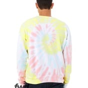 Back view of FWD Fashion Tie-Dyed Crewneck Sweatshirt