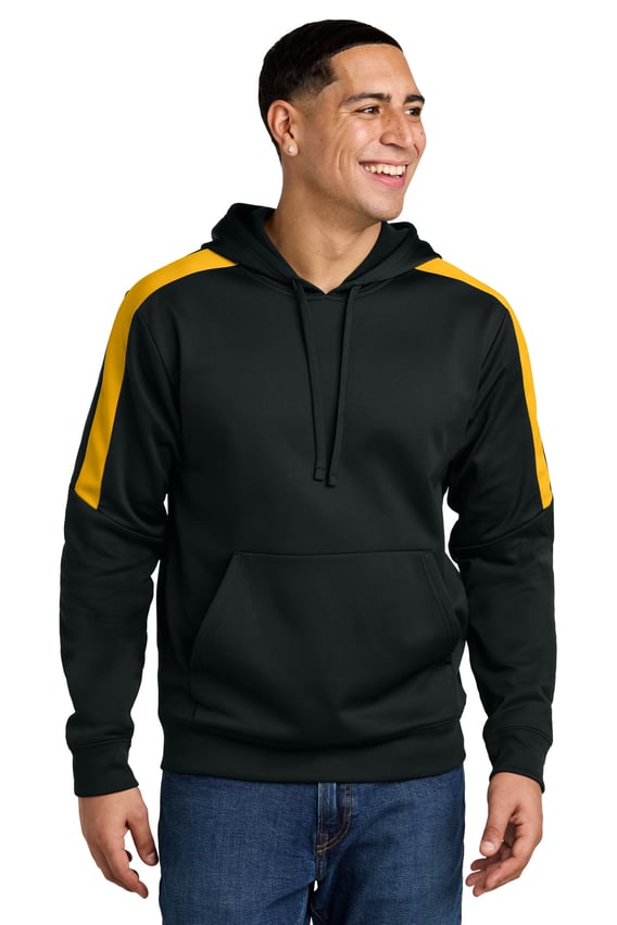 Front view of Sport-Wick® Fleece United Pullover Hoodie
