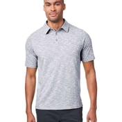 Front view of Eclipse Jacquard Polo